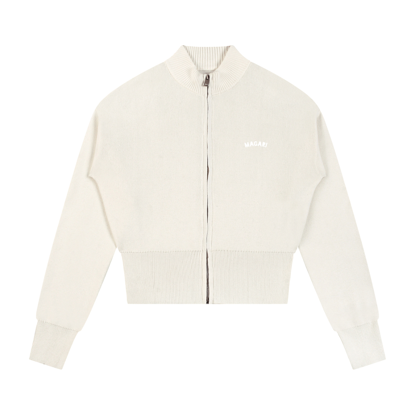 Women’s Mock Neck Zip Up Cardigan